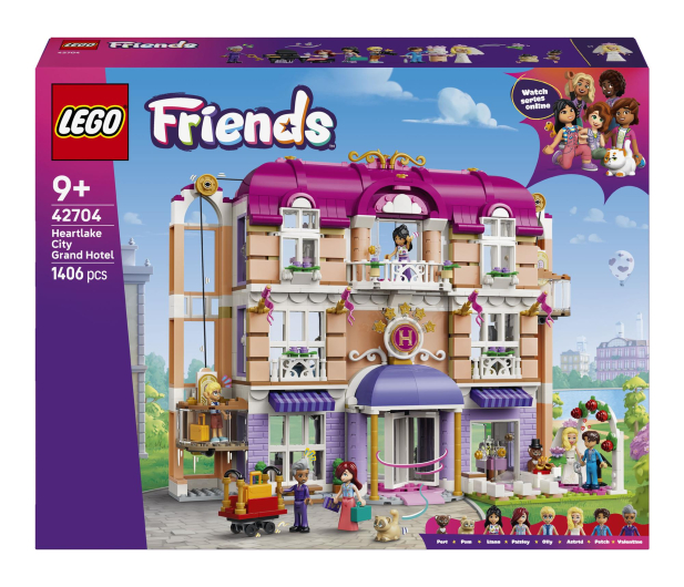 LEGO FRIENDS 42704 Grand Hotel w mieście Heartlake - 1529781 - zdjęcie